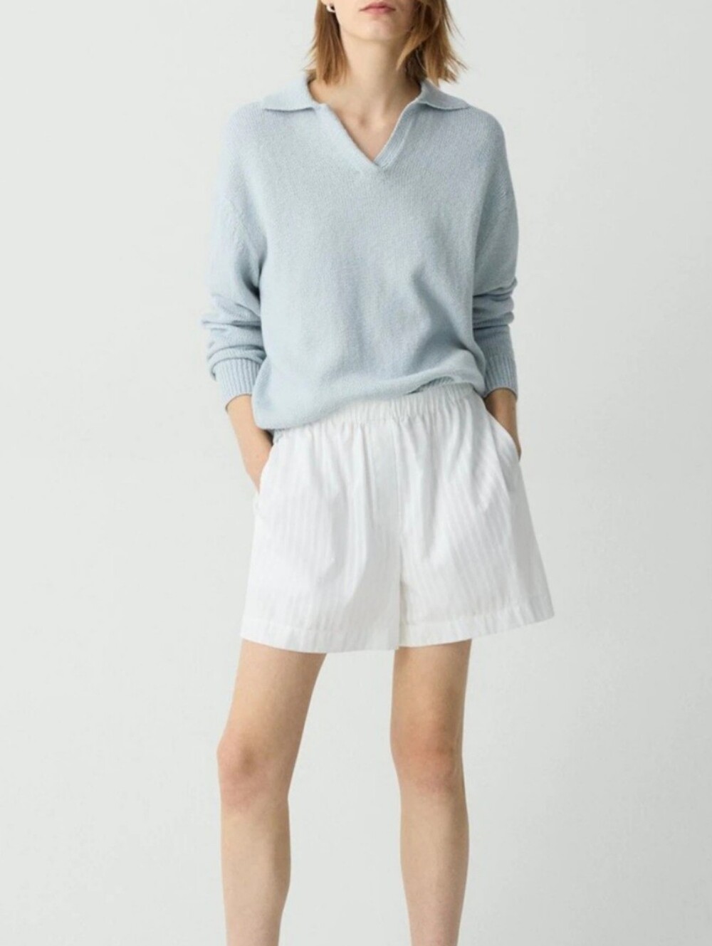 NWT Theory Linear Cotton Boxer Shorts. Size XL